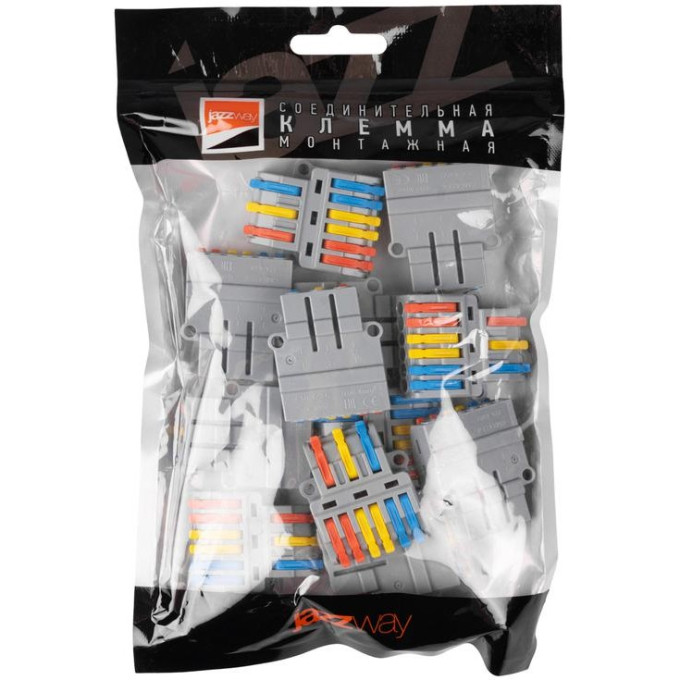 Клемма монтажная JAZZWAY 5074040 СМК PTC-3P 4236 450В 32А 0,08-2,5(4,0)кв.мм
