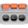 Клемма монтажная JAZZWAY 5074088 СМК PTC-3P 463 450В 41А 0,5-6,0кв.мм